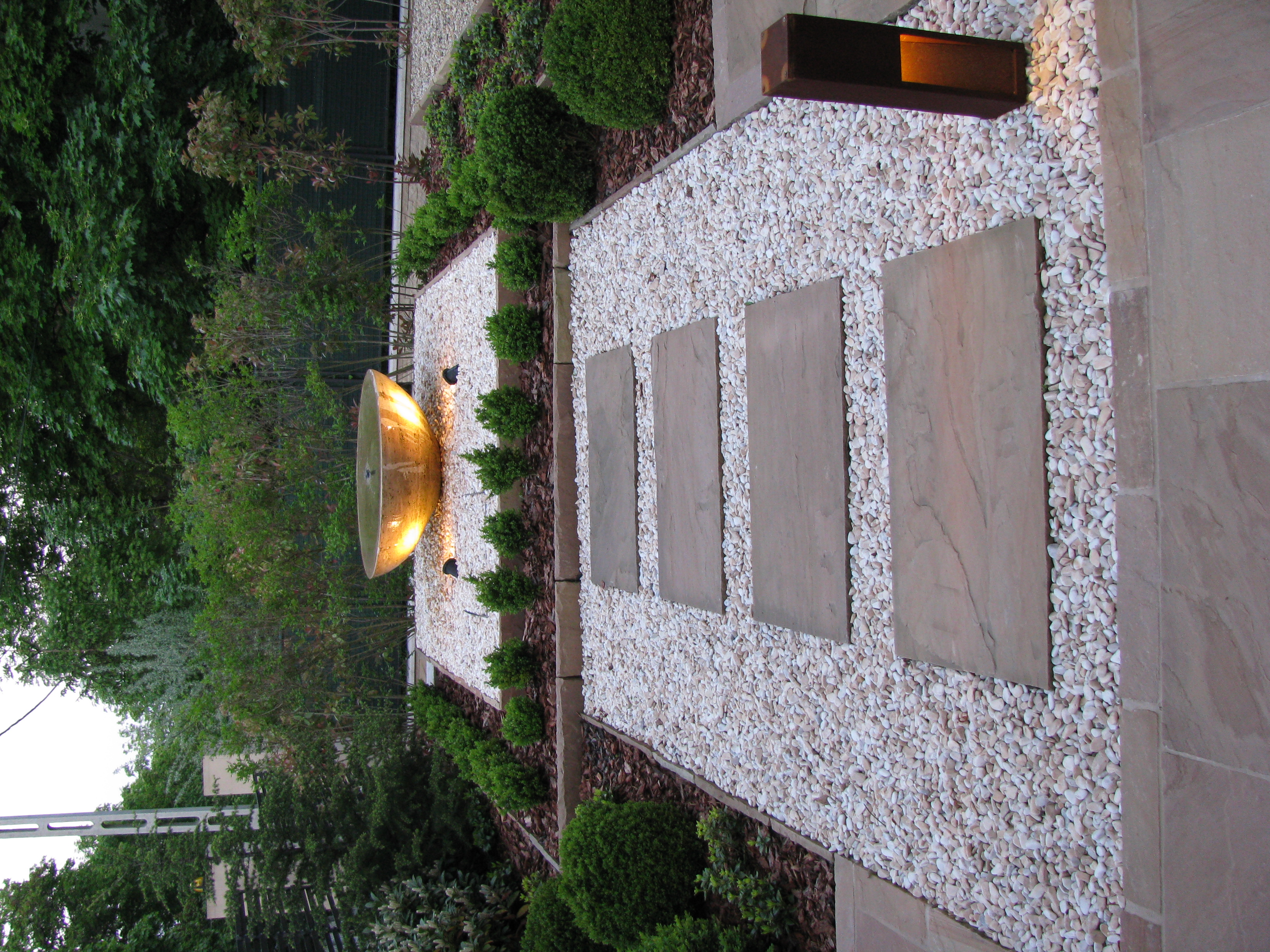 Contemporary landscape architecture