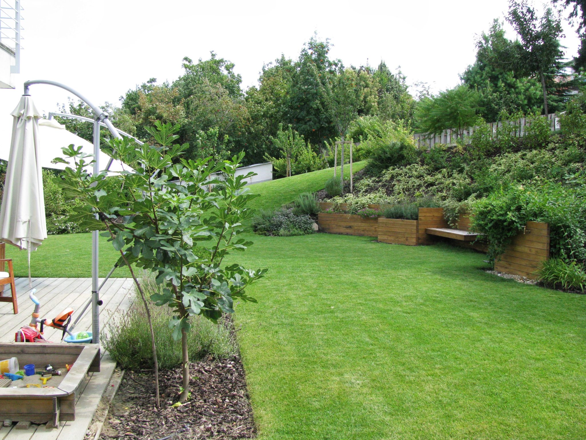 Residential garden designs